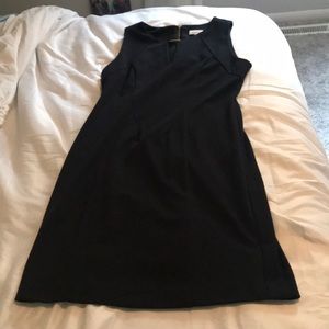 Calvin Klein black dress with gold